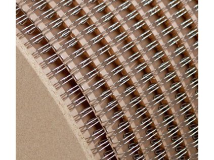 Drátěné hřbety na cívce 3:1 - 14,3 mm (9/16") - 21.000 závěsů - stříbrné