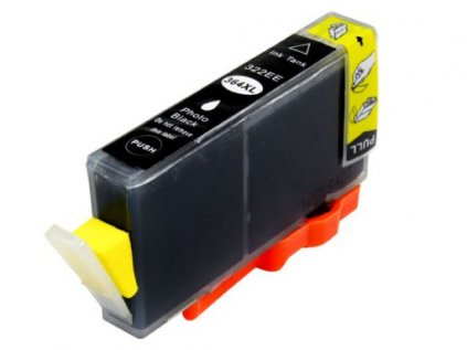 HP CB322A - kompatibilní cartridge s hp 364XL photo black s plně funkčním čipem