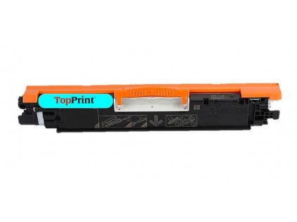 HP CE311A - kompatibilní  toner 126A, Topprint, modrá na 1000kopií