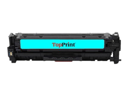 HP CE411A - kompatibilní toner 305A, Topprint modrý na 2800kopií