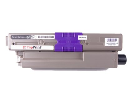 OKI 44469803 - kompatibilní toner C310, C510, Topprint černá na 3500 kopií