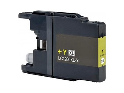 Brother LC1280XLY - kompatibilní cartridge žlutá