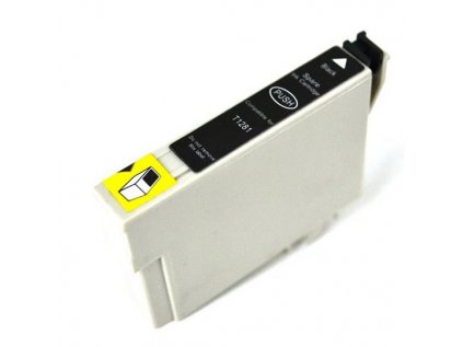 Epson T1281 - kompatibilní black cartridge s čipem