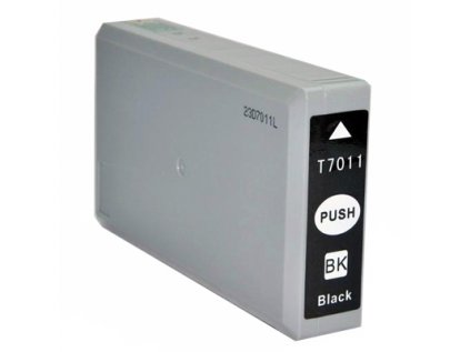 Epson T7011 - kompatibilní cartridge černá s čipem, XXL kapacita