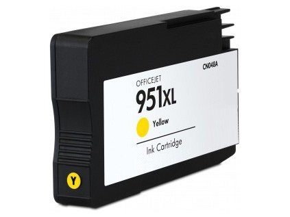 HP CN048A - kompatibilní cartridge 951XL žlutá s plnohodnotným čipem