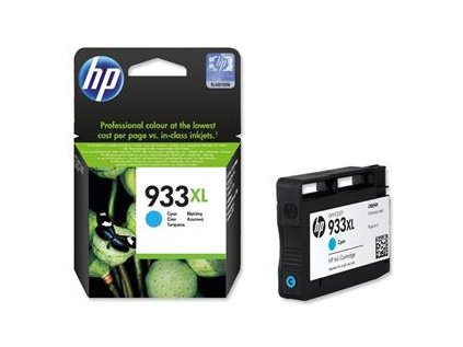 HP 933XL azurová inkoustová kazeta, CN054AE originální