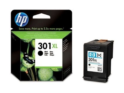HP 301XL černá inkoustová kazeta, CH563EE originální