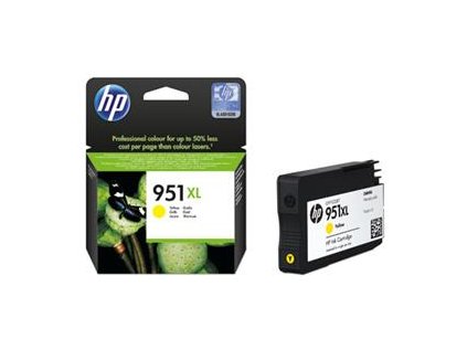 HP 951 XL žlutá inkoustová kazeta, CN048AE originální