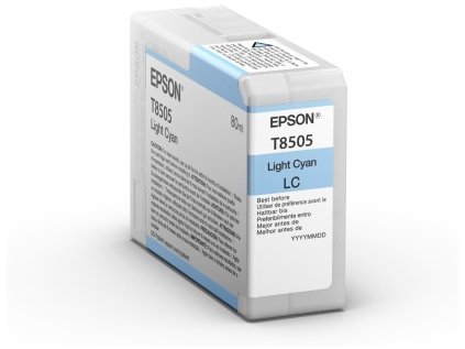 Epson Singlepack Photo Light Cyan T850500 UltraChrome HD ink 80ml originální