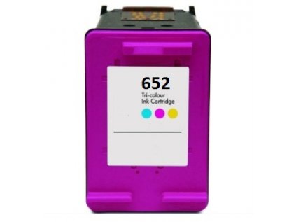 HP F6V24AE XL - kompatibilní cartridge 652 barevná, 18ml