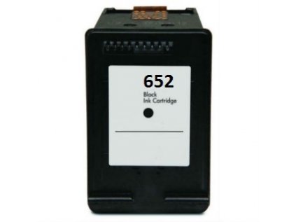 HP F6V25AE XL - kompatibilní cartridge 652 černá, 17ml