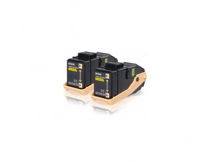 EPSON Yellow Double Pack  toner AL-C9300N  7,5K x2 originální