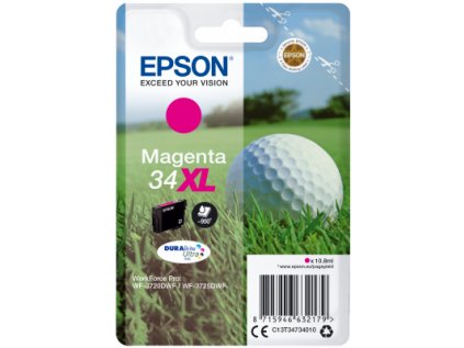 Epson Singlepack Magenta 34XL DURABrite Ultra Ink originální