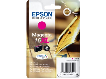 Epson Singlepack Magenta 16XL DURABrite Ultra Ink originální