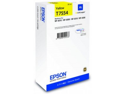 Epson Ink cartridge Yellow DURABrite Pro, size XL originální