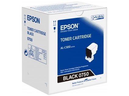 Toner Cartridge Black pro Epson WorkForce AL-C300 originální