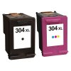 HP 304XL - kompatibilní sada ink cartridge XL kapacita