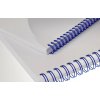Kovové hřbety 3:1 pro drátěnou vazbu, průměr 16mm, vazba max 140 listů, 50ks