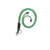 šňůrka na jmenovky s bezp. pojistkou, karabinka, 5 mm x 46 cm, zelená - 10 ks