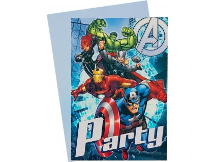 Pozvánky Avengers