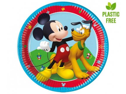 Papírové talířky Mickey Mouse