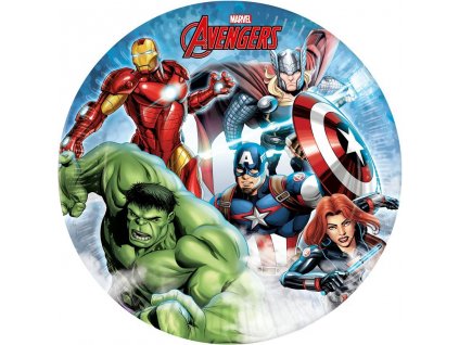 Papírové talířky Avengers 2