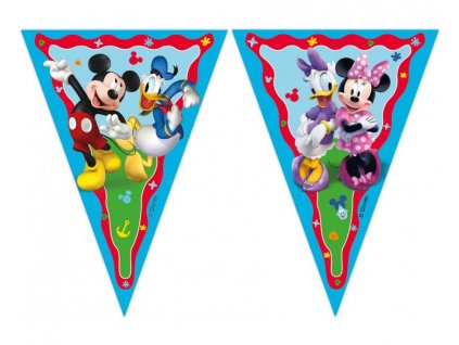 Vlaječková girlanda Mickey Mouse Junior