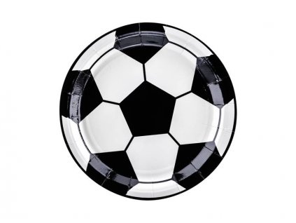 Papírové talířky Fotbal míč