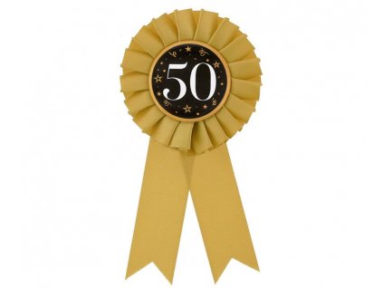 Odznak 50.narozeniny zlatý