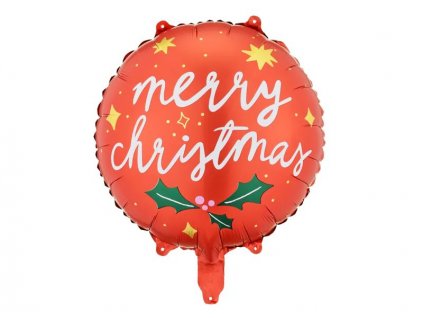 Fóliový balónek merry christmas