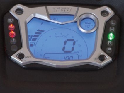 Digitální tachometr na TGB Blade 550 IRS EFI