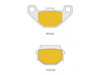 Brzdové destičky na SMC Jumbo 300/R5/720R