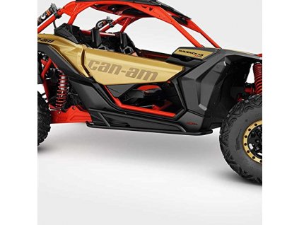 Boční nášlapy Rock na Can-Am Maverick X3 - černé barvy