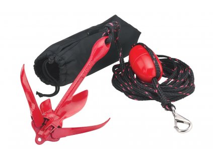 Kotva skládací 1,6kg s lanem 7,6m