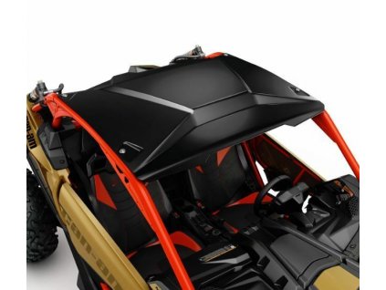 Černá/Stříbrná hliníková střecha na Can-Am Maverick X3