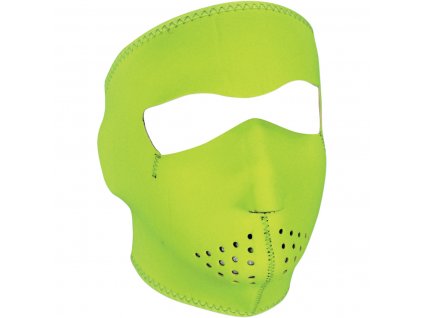 Maska ZANHEADGEAR - Hi-Vis Lime