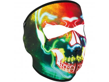 Maska ZANHEADGEAR - Neon skull