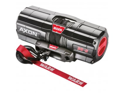 Naviják na čtyřkolku Warn AXON 35-S-syntetické lano