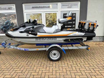 Sea-Doo FISHPro TROPHY 3-up 170hp iDF Audio šedý model 2024