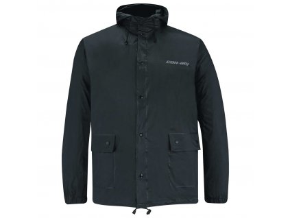 Vodotěsná bunda Can-Am Mud Jacket-nepromok černé barvy