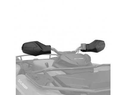 Kryty rukou na Can-Am Outlander G3/G3L-černé barvy