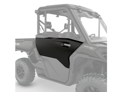 Pravý panel dveří pro kabinu Deluxe na Can-Am Traxter HD11-černé barvy