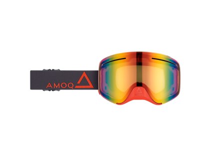 Brýle AMOQ Vision Vent+ RED na sněžný skútr-sklo červené
