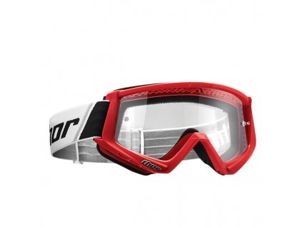 Brýle motokrosové THOR Combat-červené