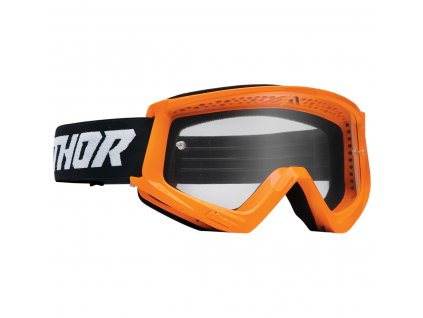 Brýle motokrosové THOR Combat Flo-oranžové
