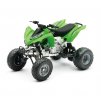 Model čtyřkolky 1:12 Kawasaki KFX 450R-zelené barvy