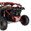 Originální zadní ochranný rám Dune na Can-Am Maverick X3 X RS- černý/červený