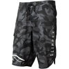 Pánské plavky - SLIPPERY BOARD SHORTS černá camo