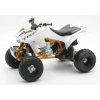 Model čtyřkolky 1:12 Honda TRX 450R 2009-bílá