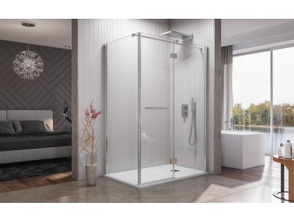 56957 aquatek crystal r43 obdelnikovy sprchovy kout 140x80cm oteviraci dvere